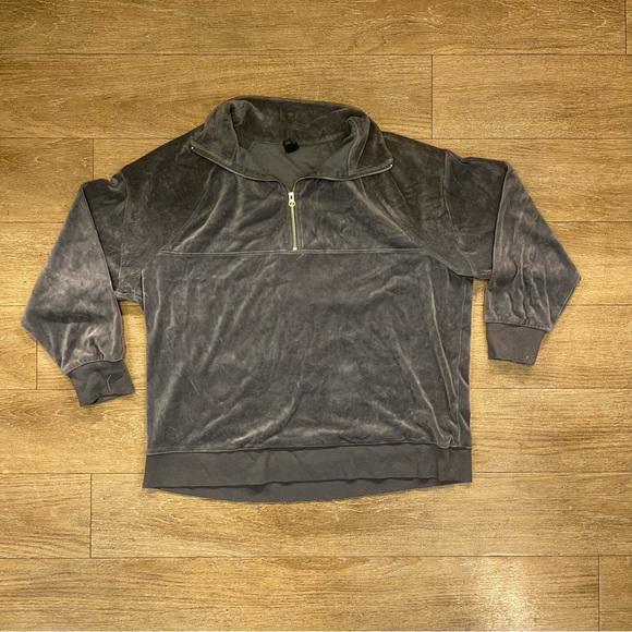 Wild Fable Heather Gray Zip-Up Jacket size XL - Picture 1 of 3